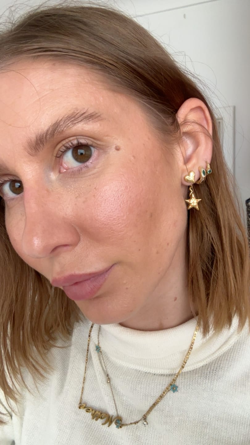 Customer photo review of Starstruck Earrings