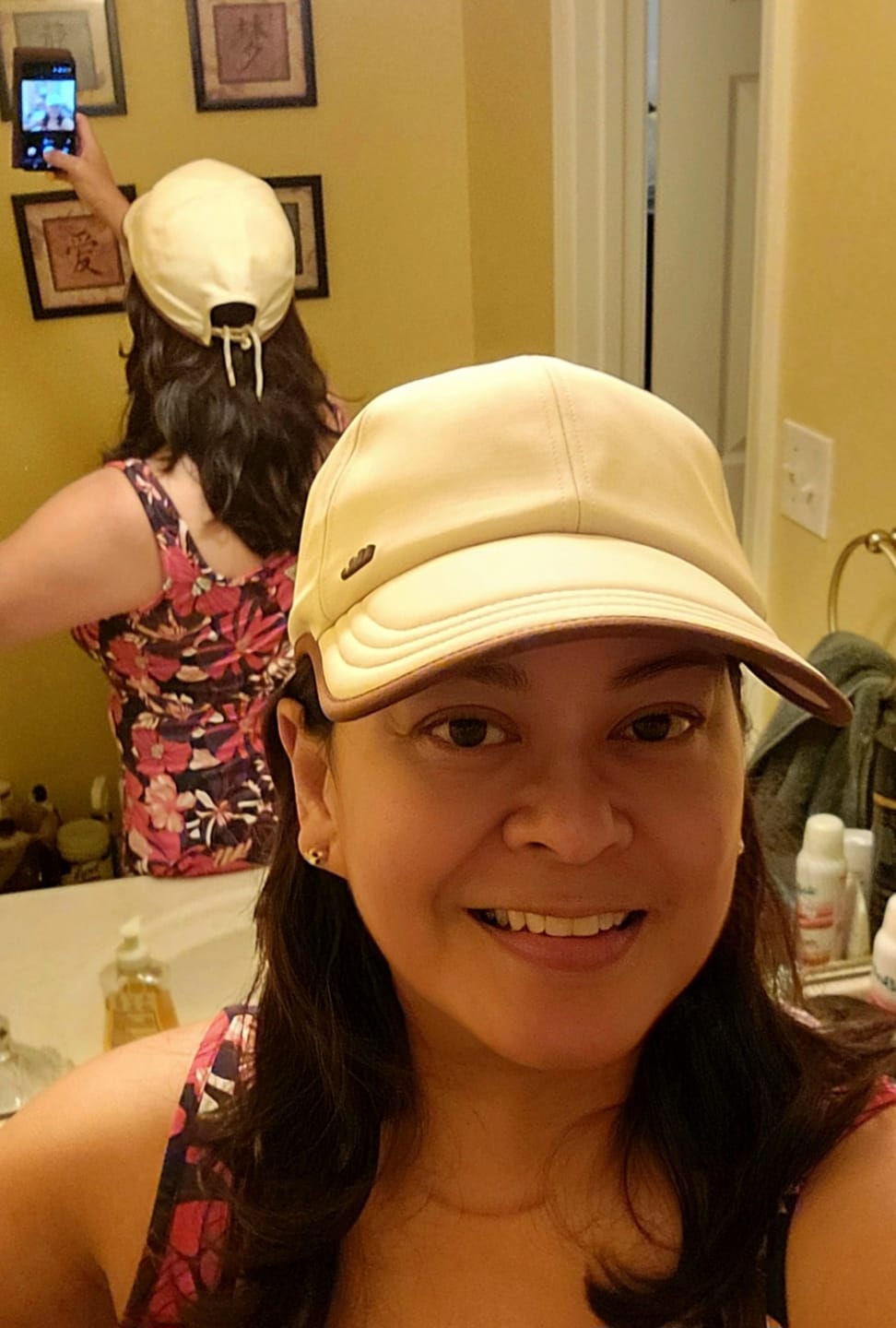 Customer photo review of Women's Lightweight Sun Protection Hat UPF 50+ UL006
