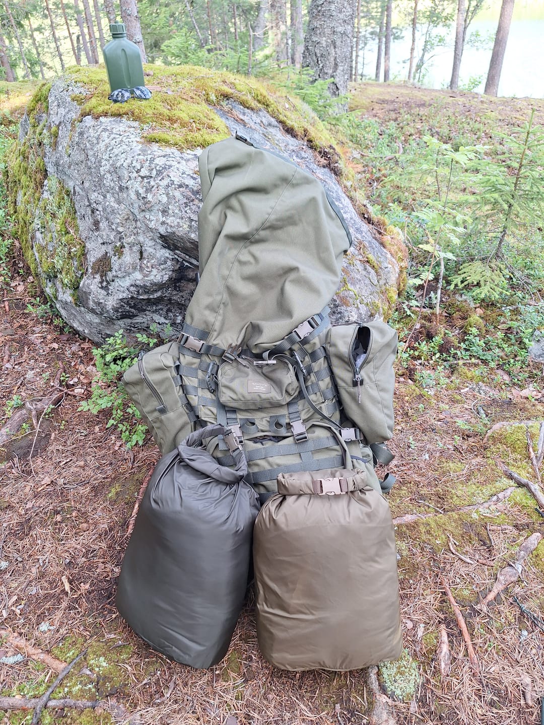 Customer photo review of Rolltop stuffsack, 210D
