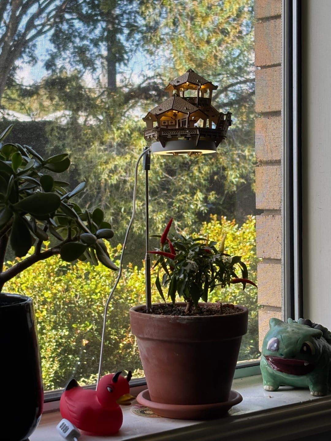 Customer photo review of Island Cabana + Grow Light