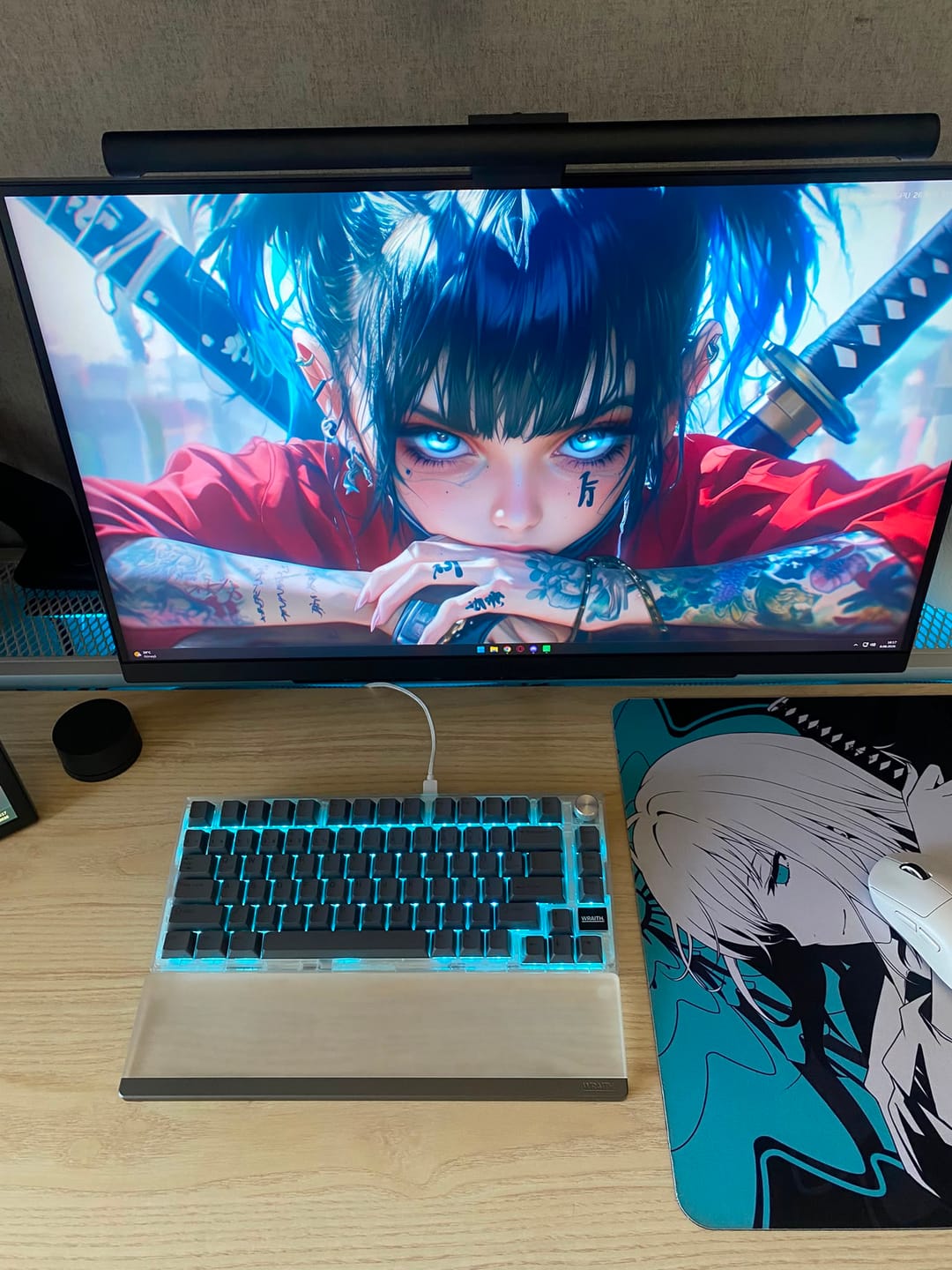 Customer photo review of Wraith Çift Enjeksiyonlu PBT Türkçe Tuş Takımı