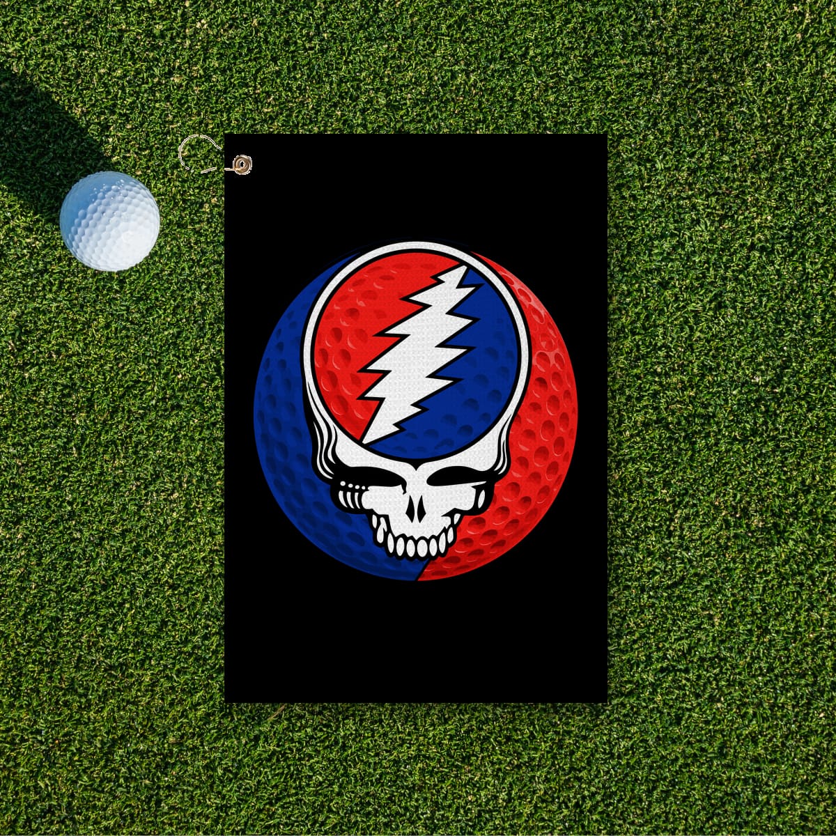 Customer photo review of Steal Your Golf Towel
