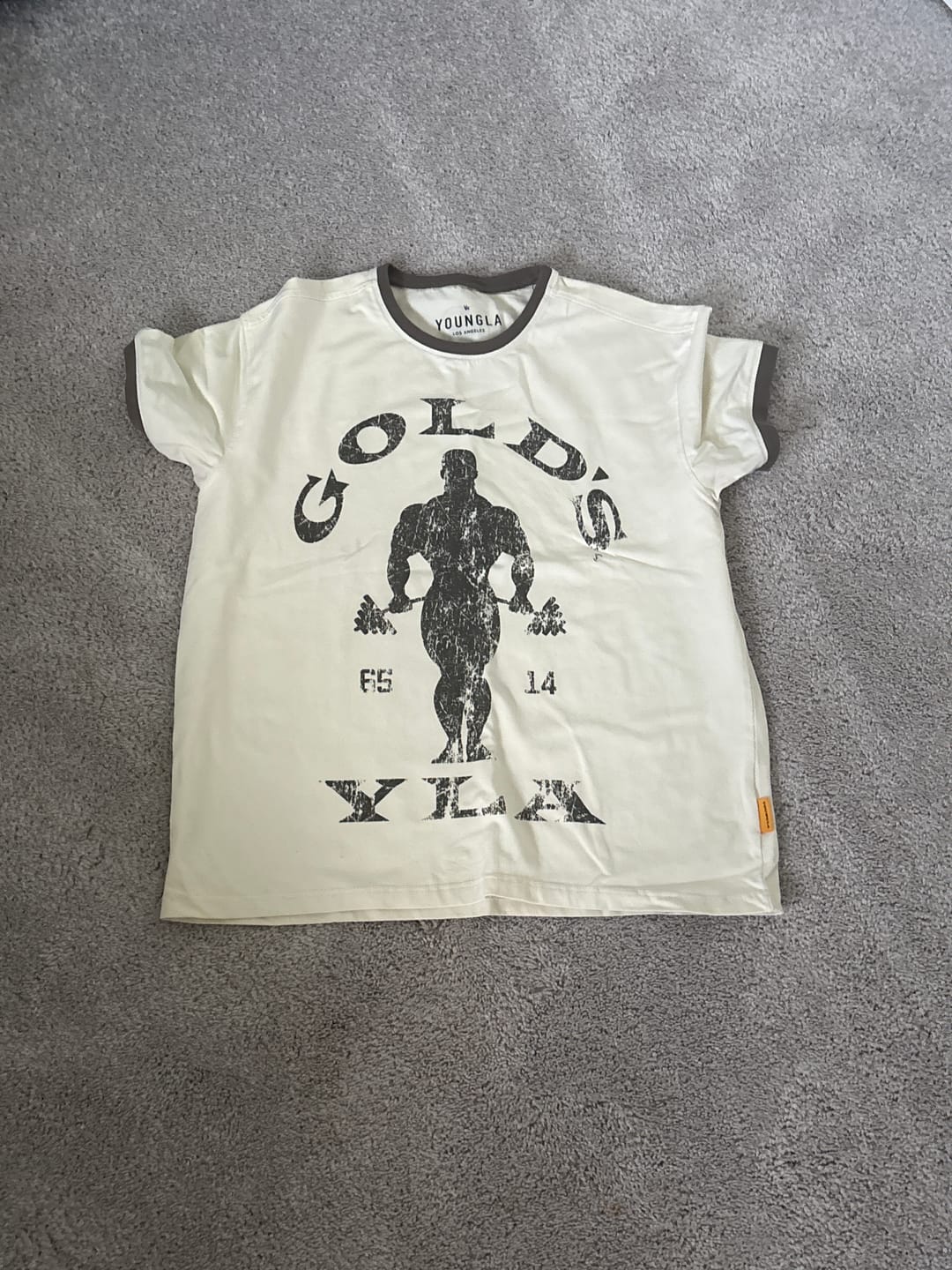 Customer photo review of 4009 - Golds Gym Ringer Tees