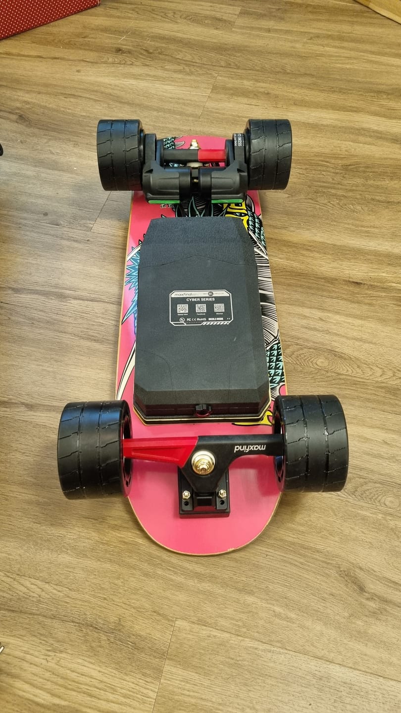 Customer photo review of CYBER ELECTRIC SKATEBOARD CONVERSION KIT