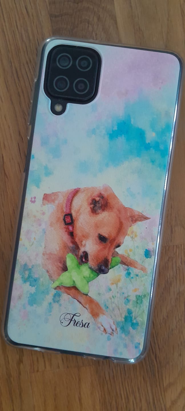 Customer photo review of Personalisierte Handyhülle - Aquarell