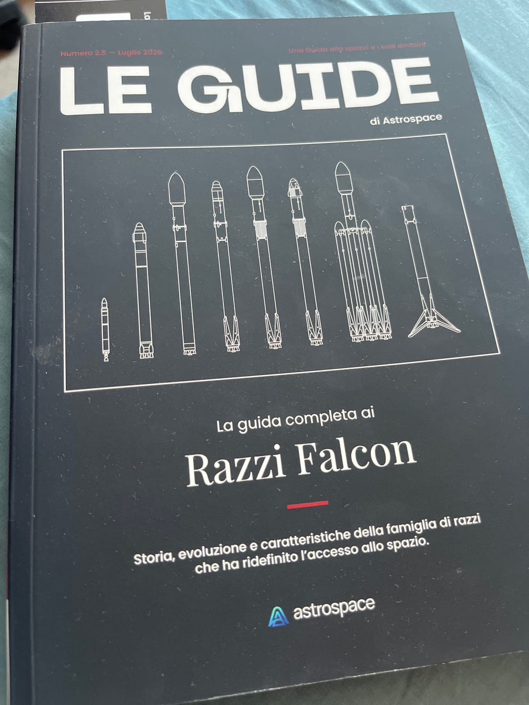 Customer photo review of La Guida completa ai Razzi Falcon con portachiavi "Remove Before Flight"