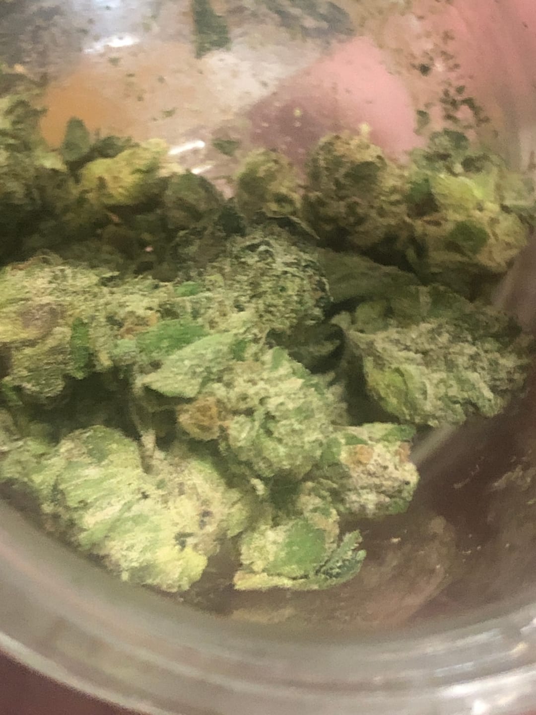 Customer photo review of Blueberry Smalls THCA Flower (Exotic)
