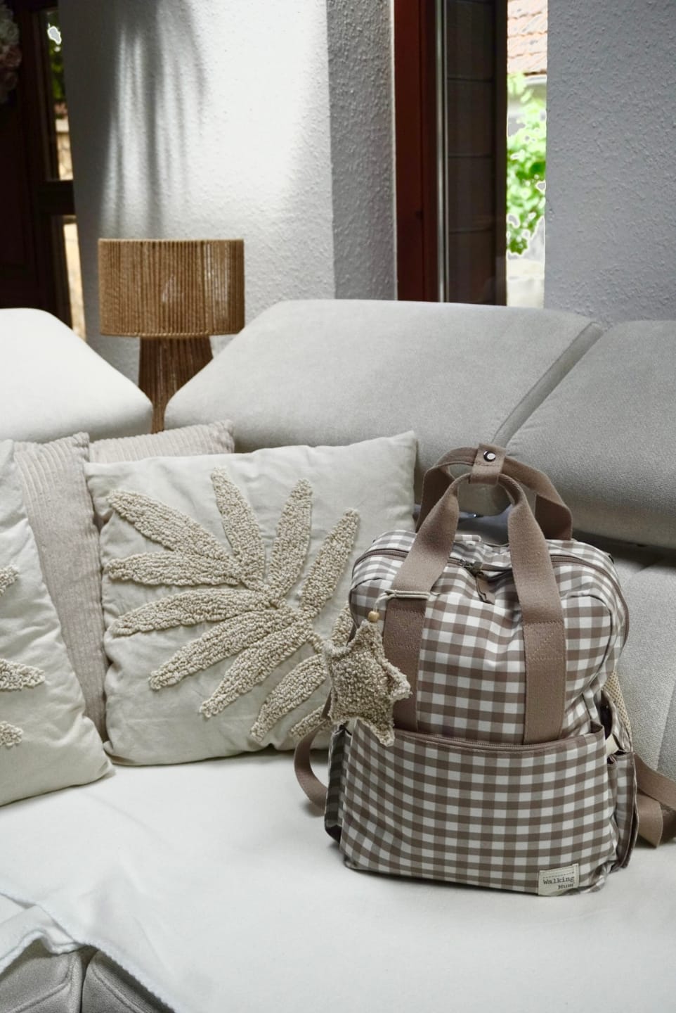 Customer photo review of Pelenkázó hátizsák - Caetana (Bézs)