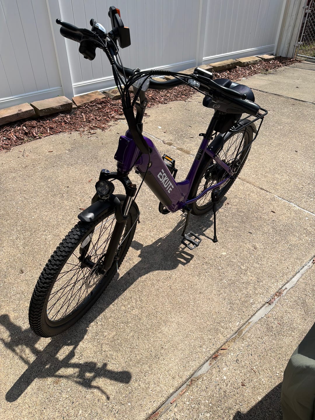 Customer photo review of Eskute® C200 SO Electric Bike for Adults