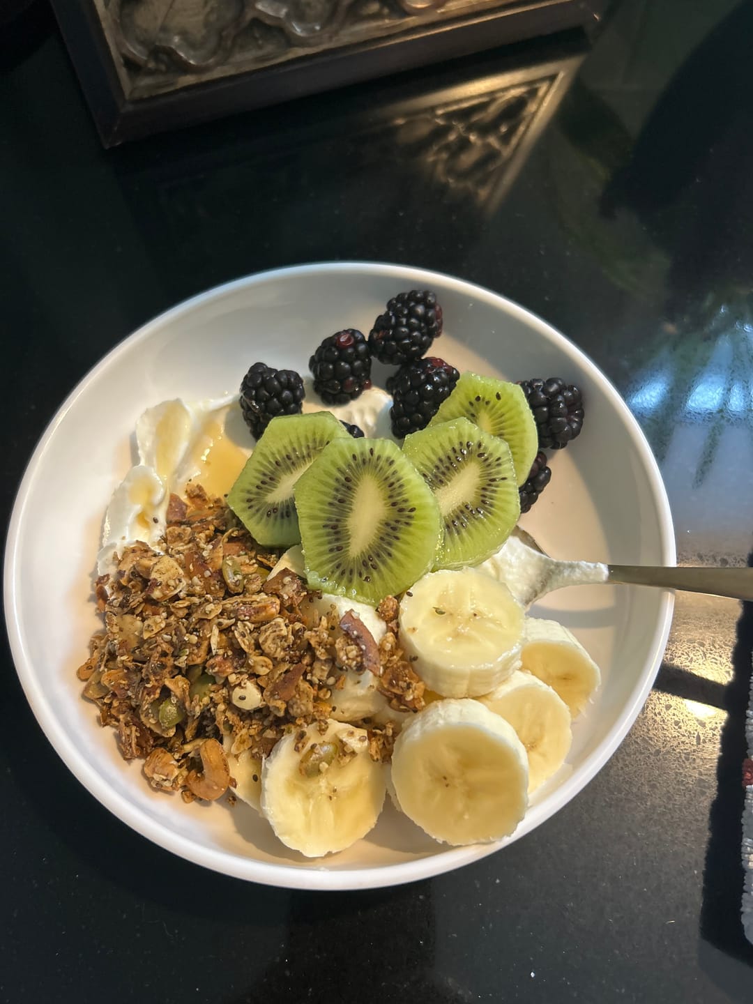 Customer photo review of Struesli Organic Granola | Cashew & Vanilla