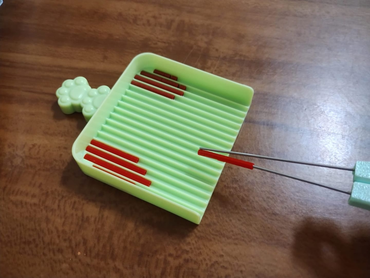 Customer photo review of SET PRO - Pinzas Punta Fina + Bandejas Organizadoras - Mini 2.6mm - COLOR AL AZAR