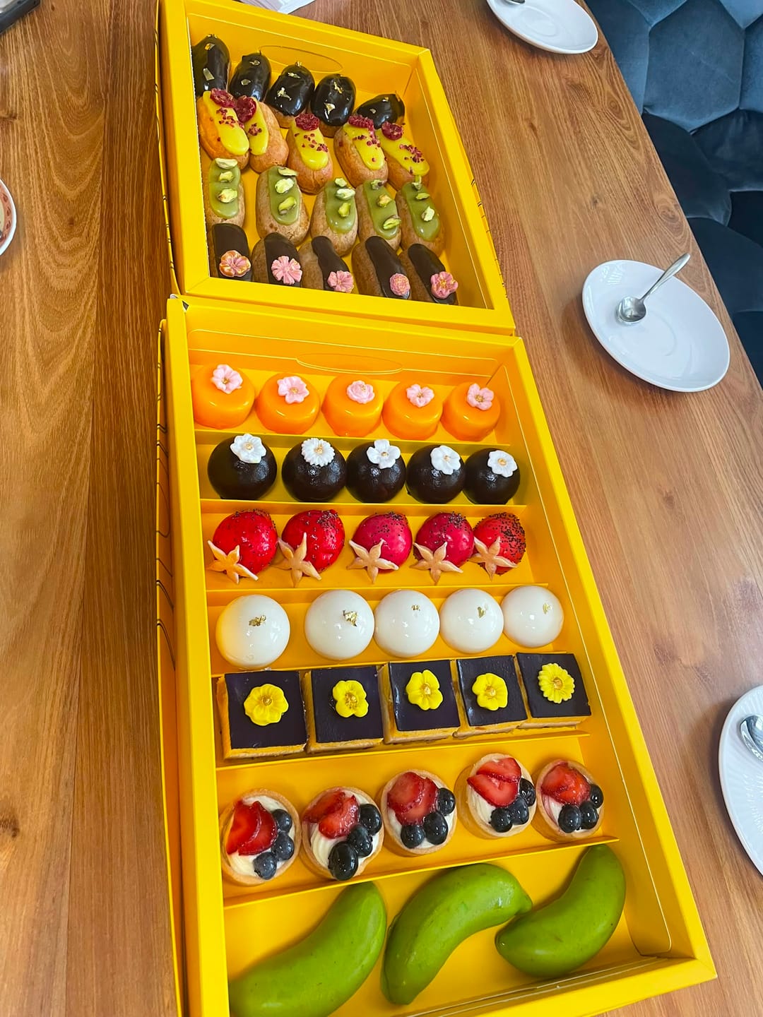 Customer photo review of Platou Mini Prăjituri