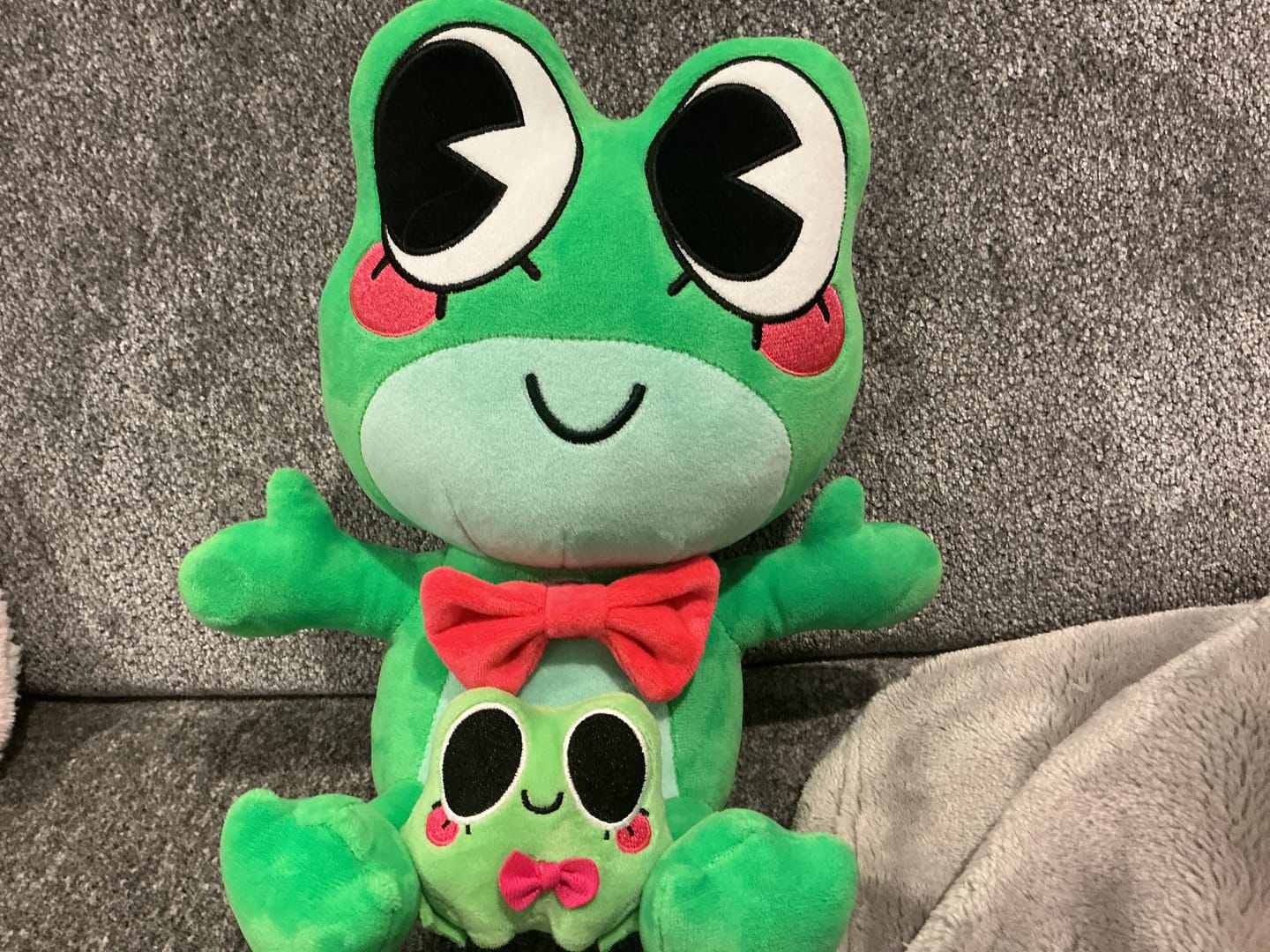 Customer photo review of Ribbit Plush