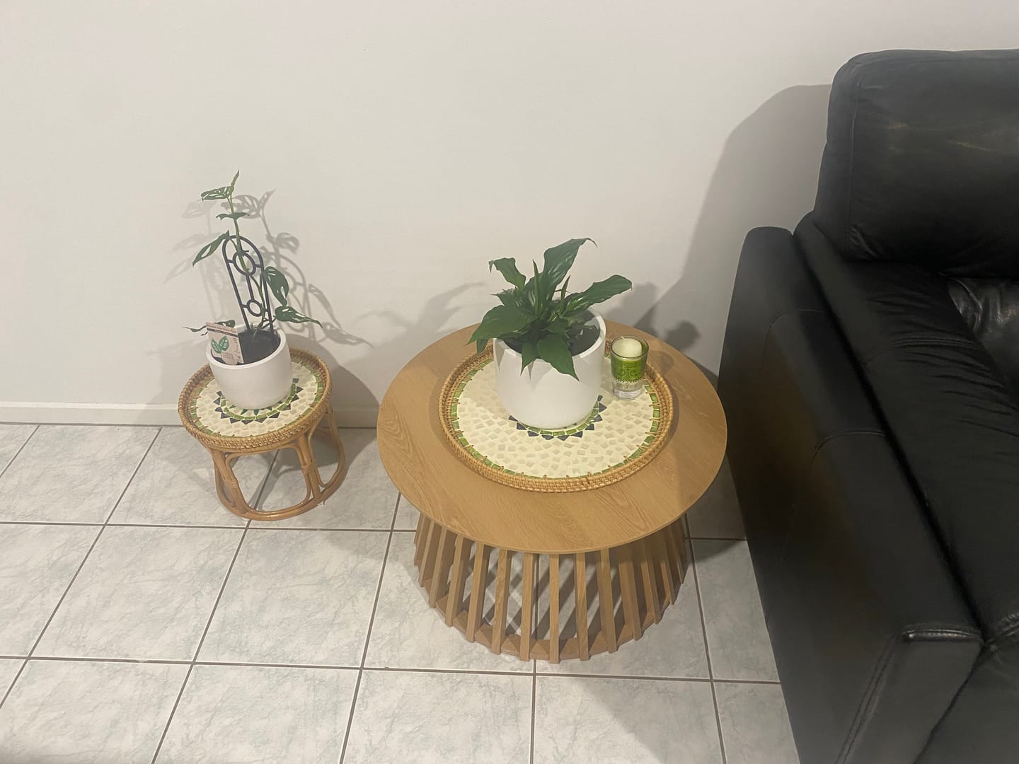 Customer photo review of Oasis Rattan Table Set