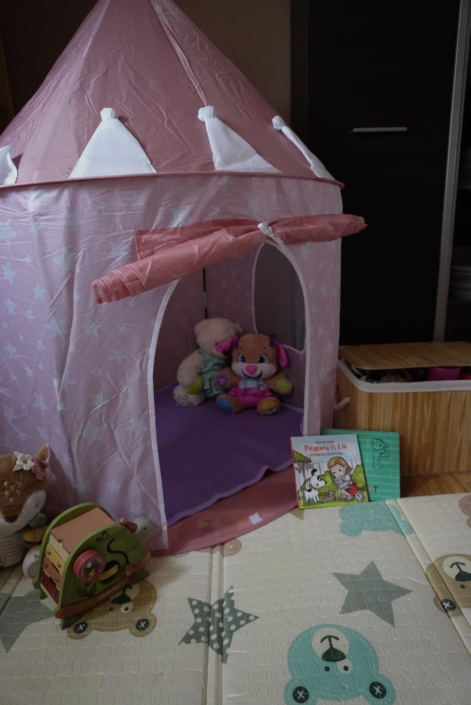 Customer photo review of Kid's Concept játszósátor (rózsaszín)