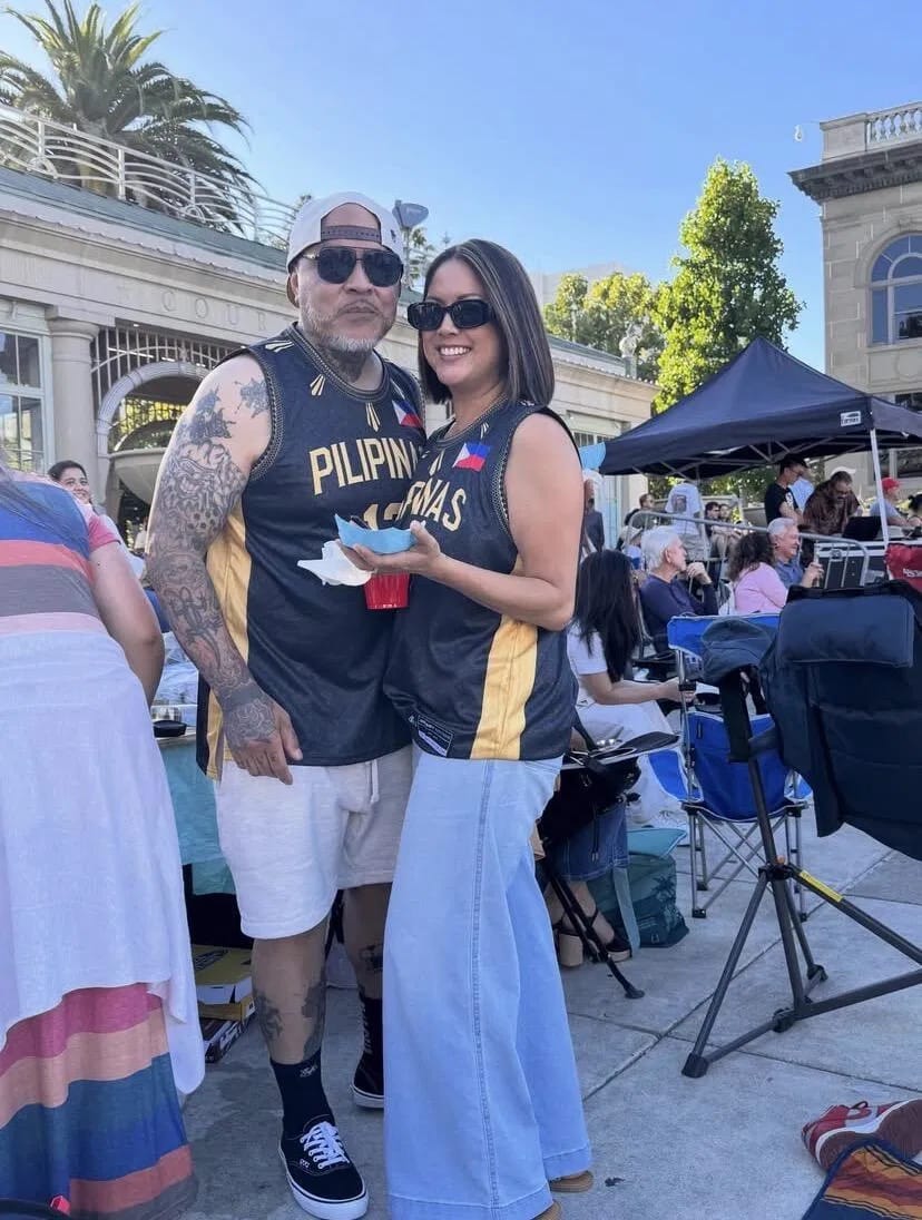 Customer photo review of Philippines 'Luzviminda' Custom Basketball Jersey