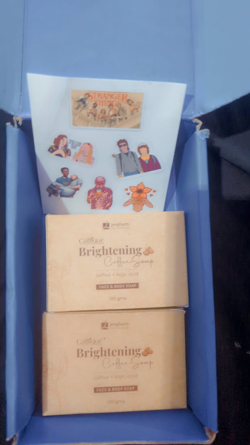 Customer photo review of Brightening Coffee Soap