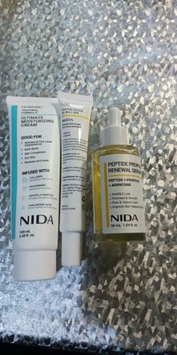 Customer photo review of NIDA Peptide Propolis Renewal Serum