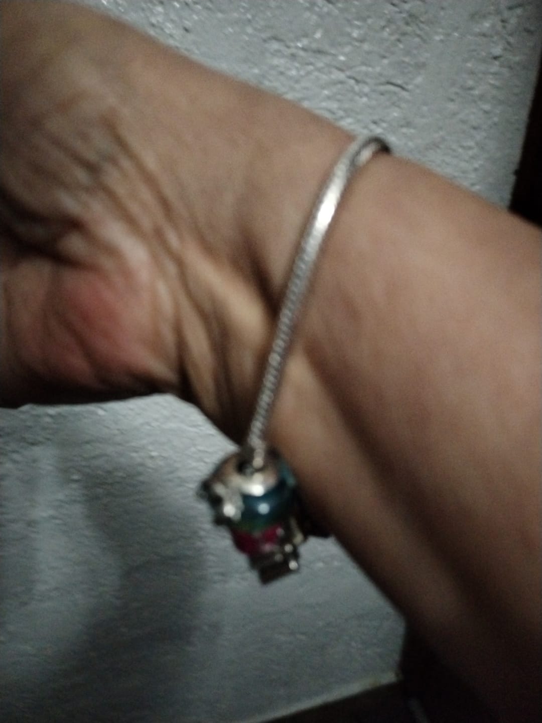 Customer photo review of Pulsera Cola de Raton