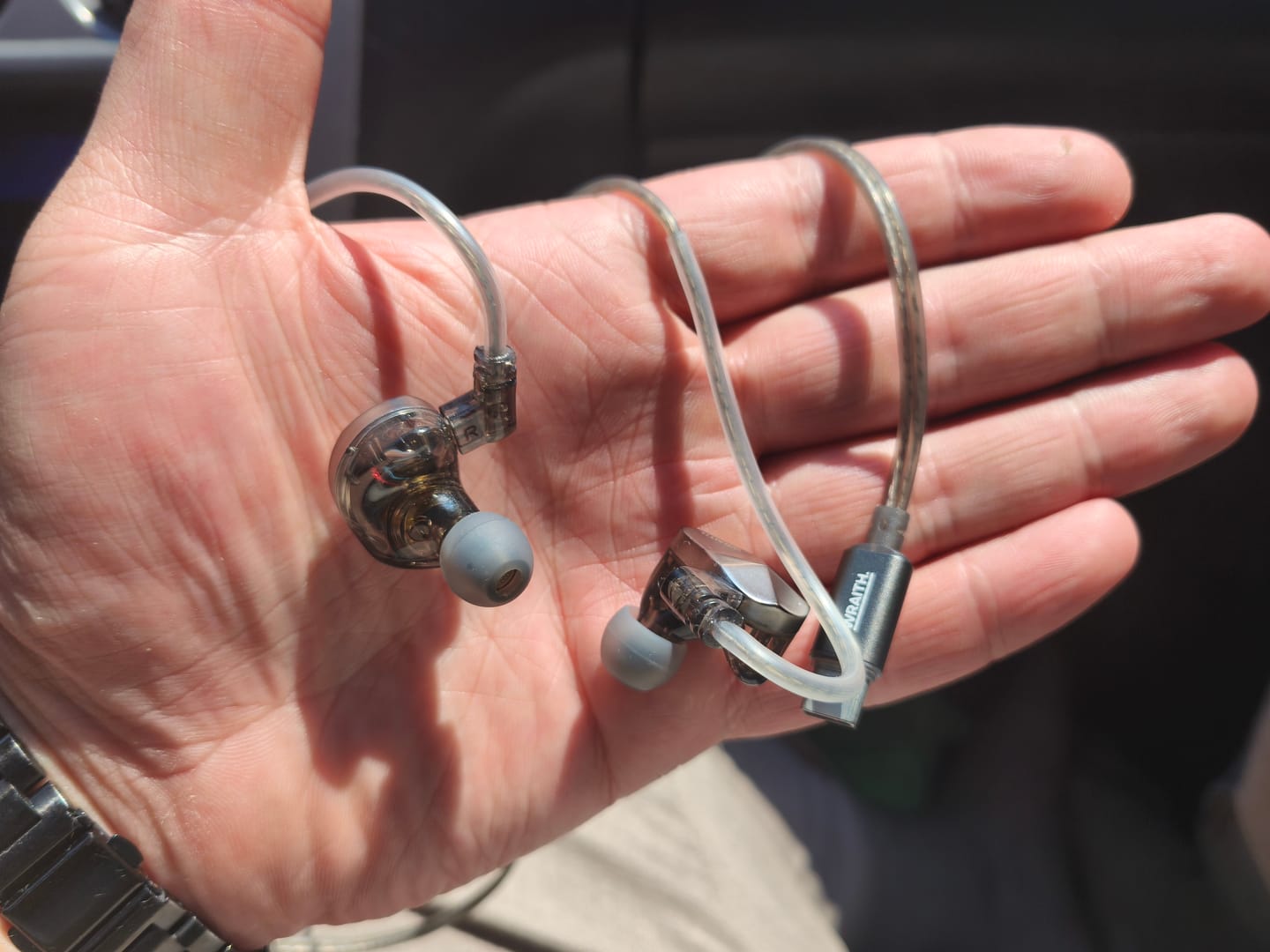 Customer photo review of Wraith Sense IEM Kulaklık