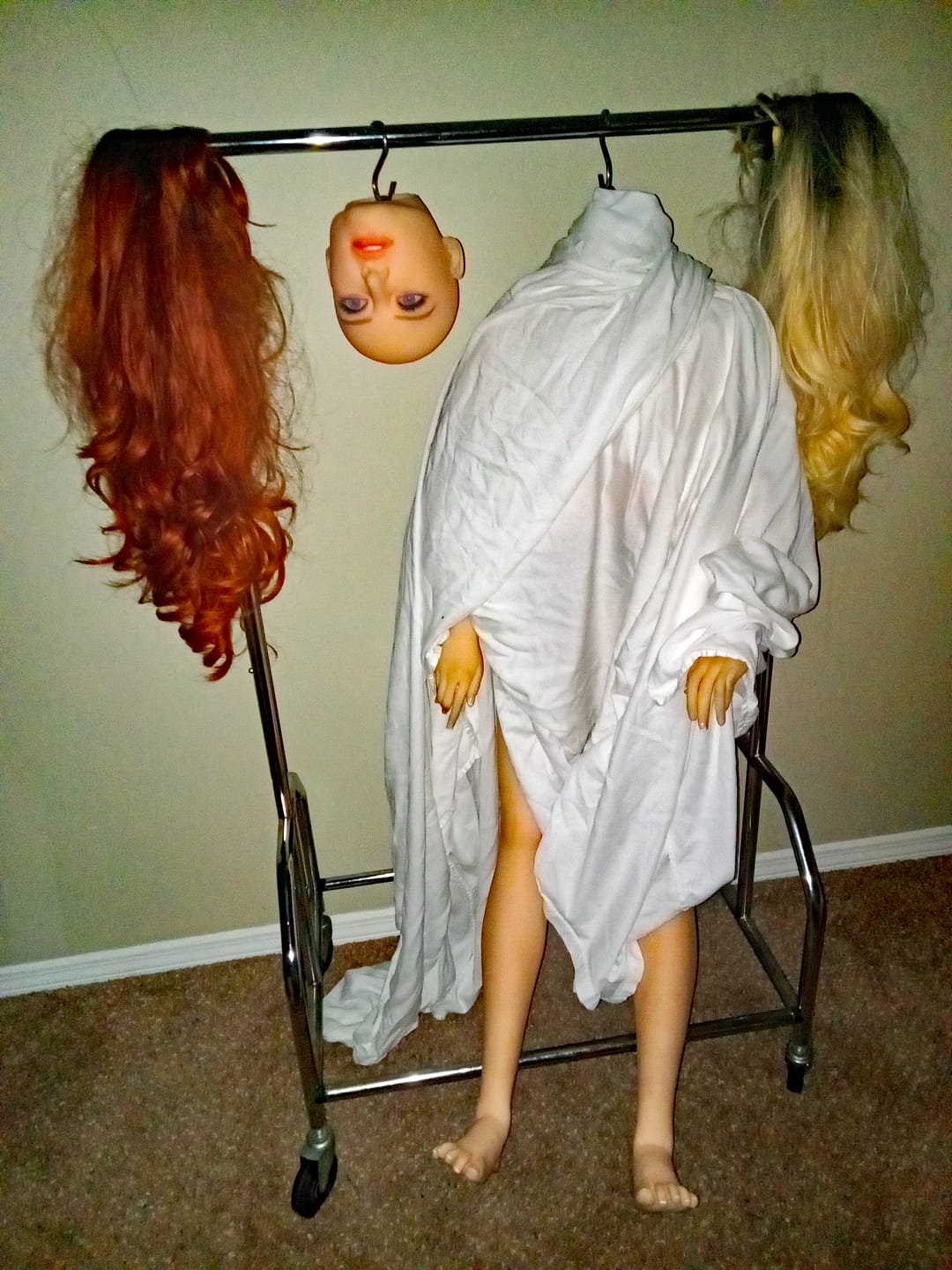 Customer photo review of Sex Doll Hanging Hook Kits