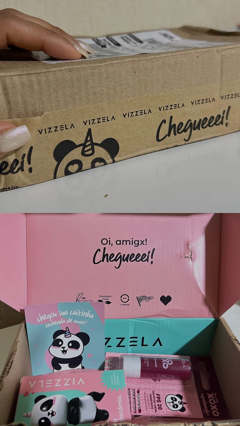 Customer photo review of Balm Labial Xoxo FPS 20 – Vizzela
