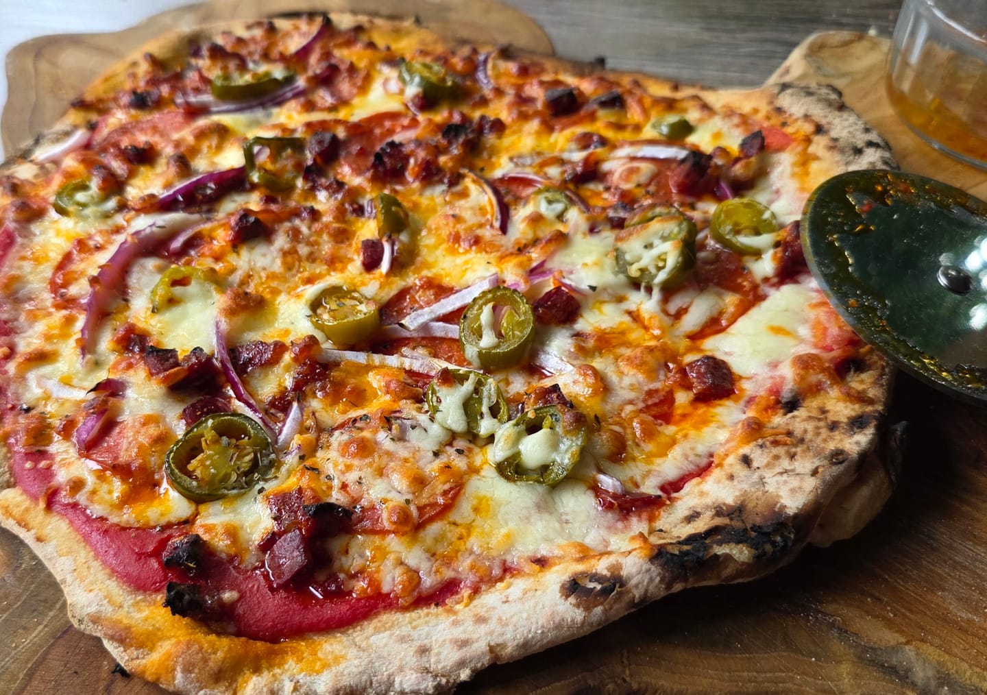 Customer photo review of Sourdough Pizza Bases
