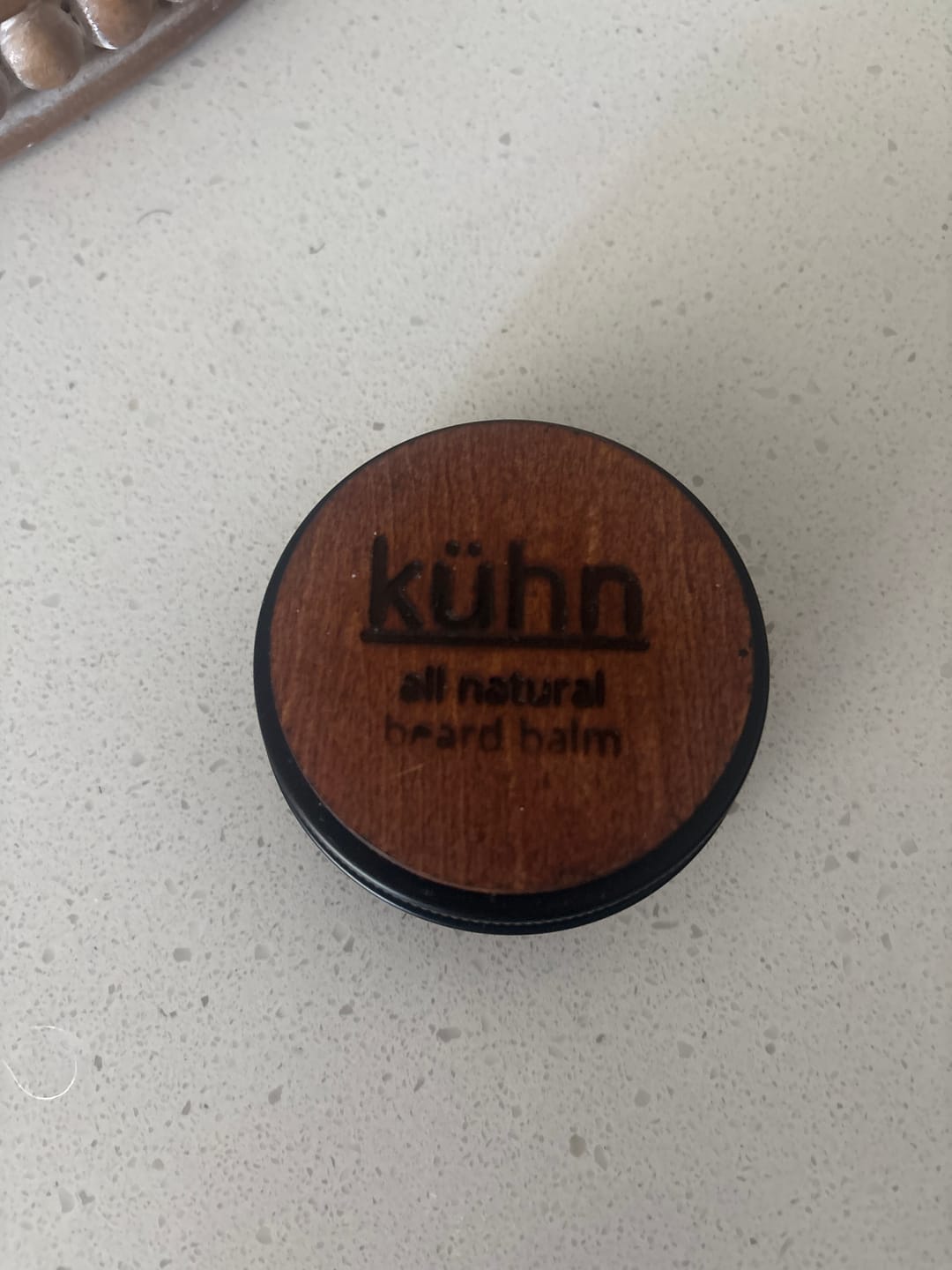 Customer photo review of All Natural Beard Balm | 2oz