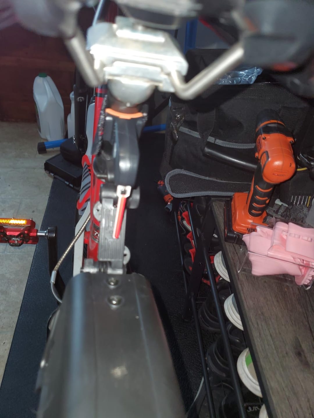 Customer photo review of Luz trasera de bicicleta con iluminación en cascada