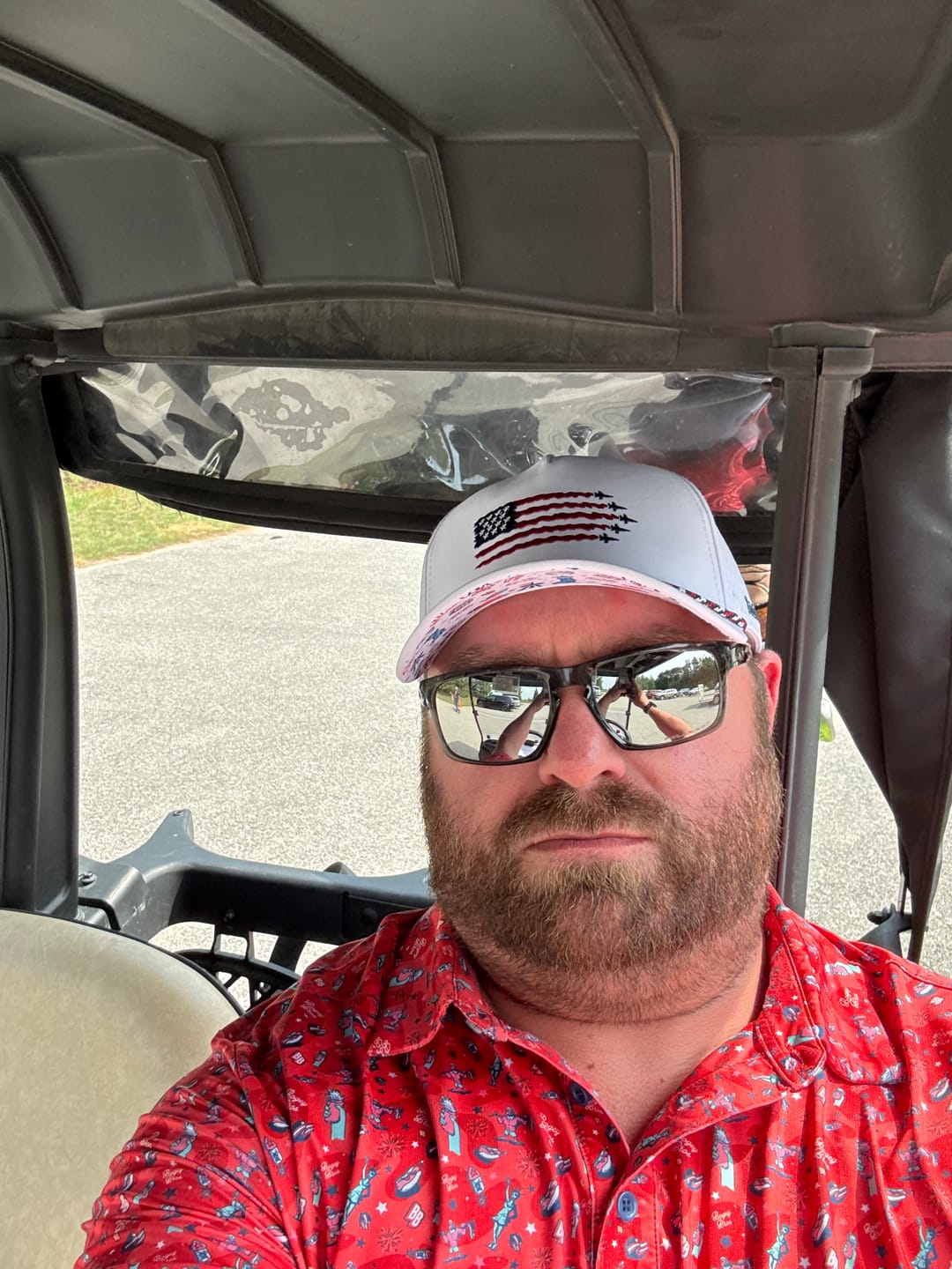 Customer photo review of USA Hat White