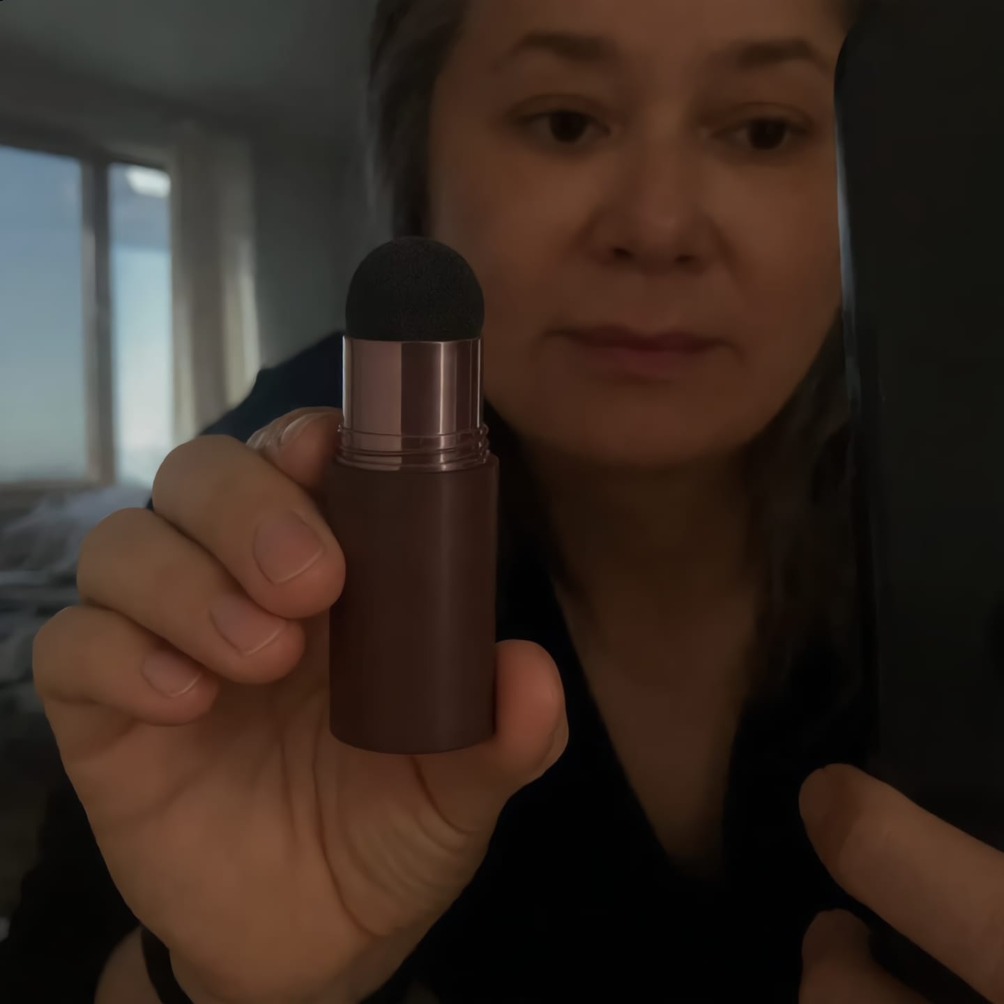 Customer photo review of Stick Corrector de Canas y Línea del Cabello