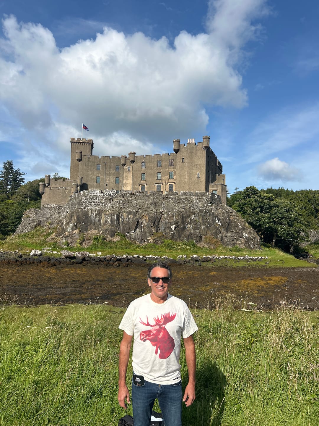 Customer photo review of Moose with Scotch Unisex T-shirt