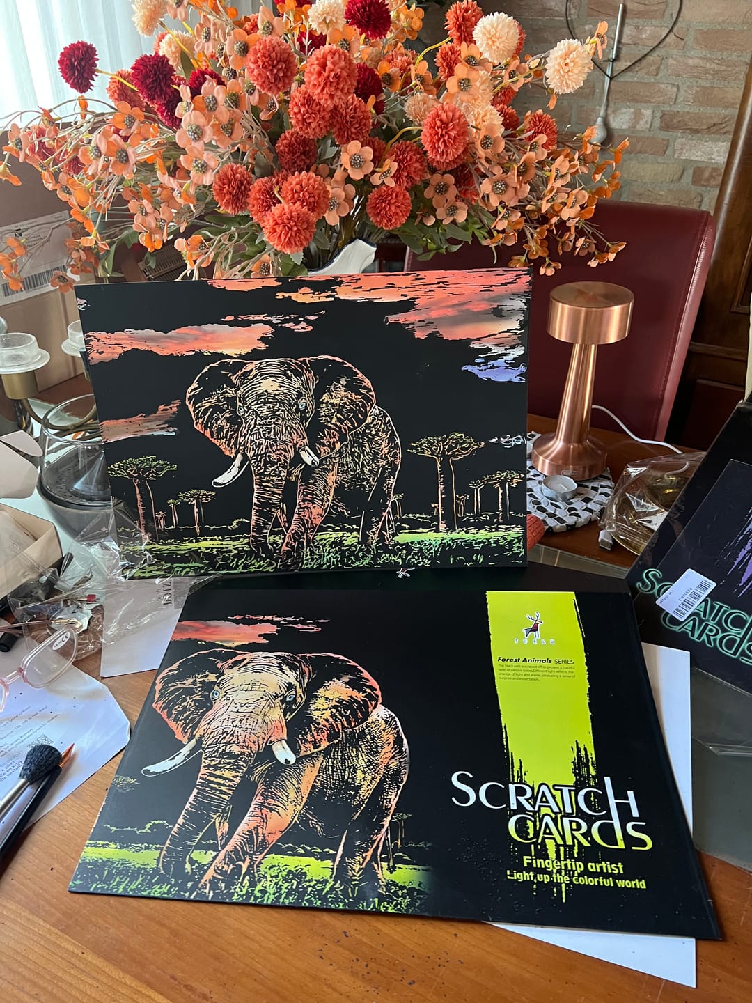 Customer photo review of Scratch & Create™ - Dieren Kits