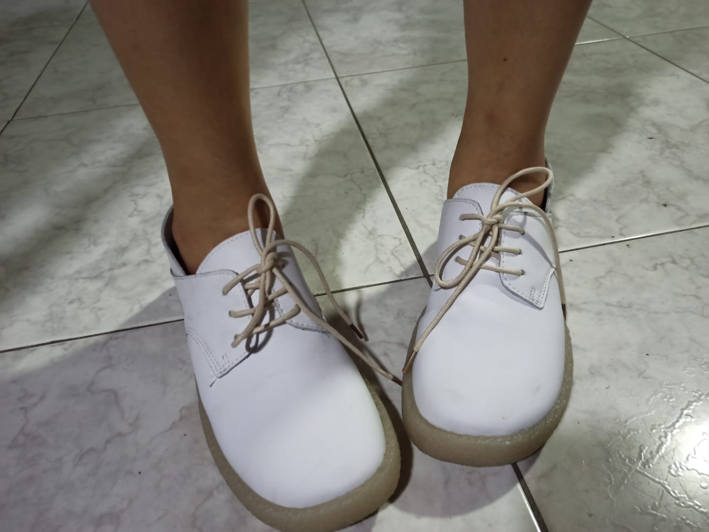 Customer photo review of Soft Leather Women's Casual Shoes Spring