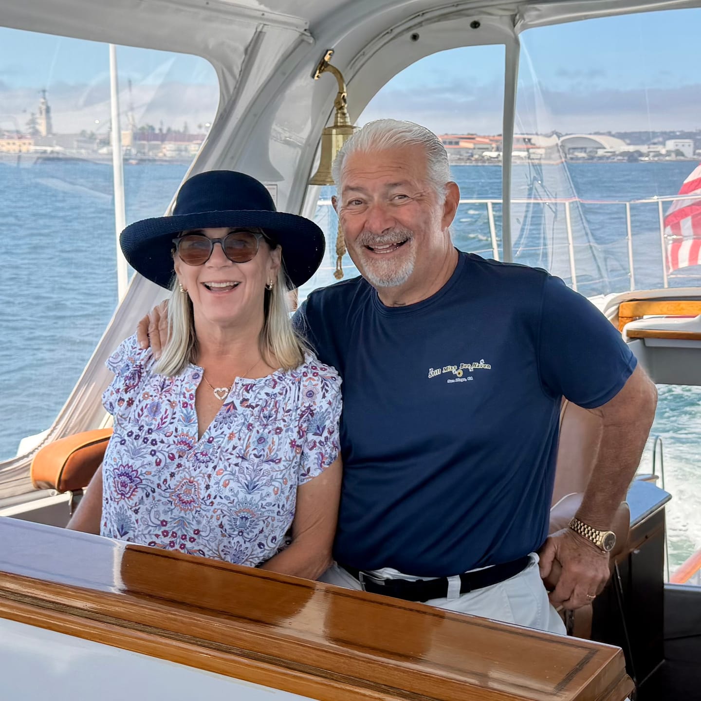 Customer photo review of Dri-Fit Custom Boat Shirts - Short Sleeve