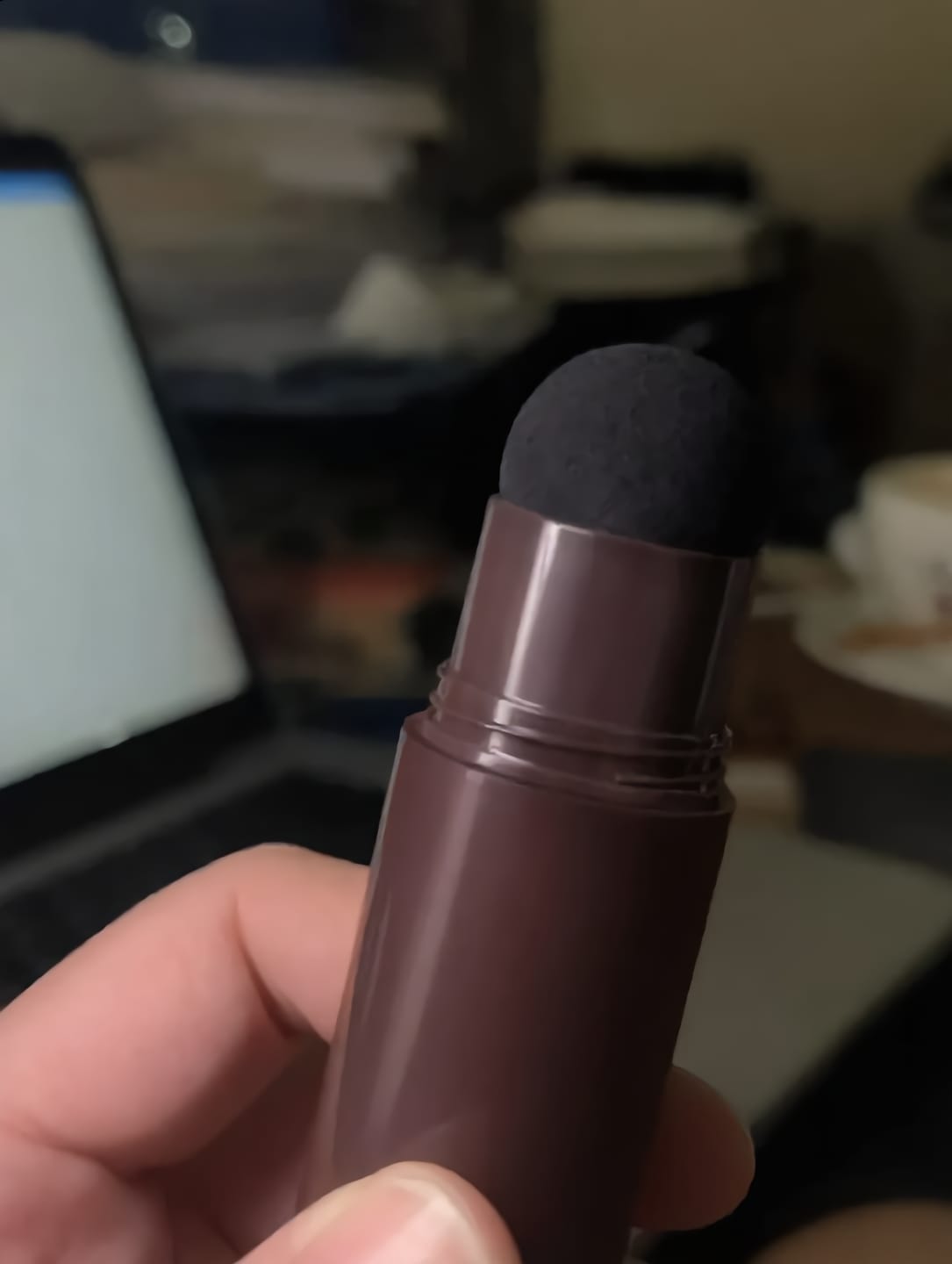 Customer photo review of Stick Corrector de Canas y Línea del Cabello