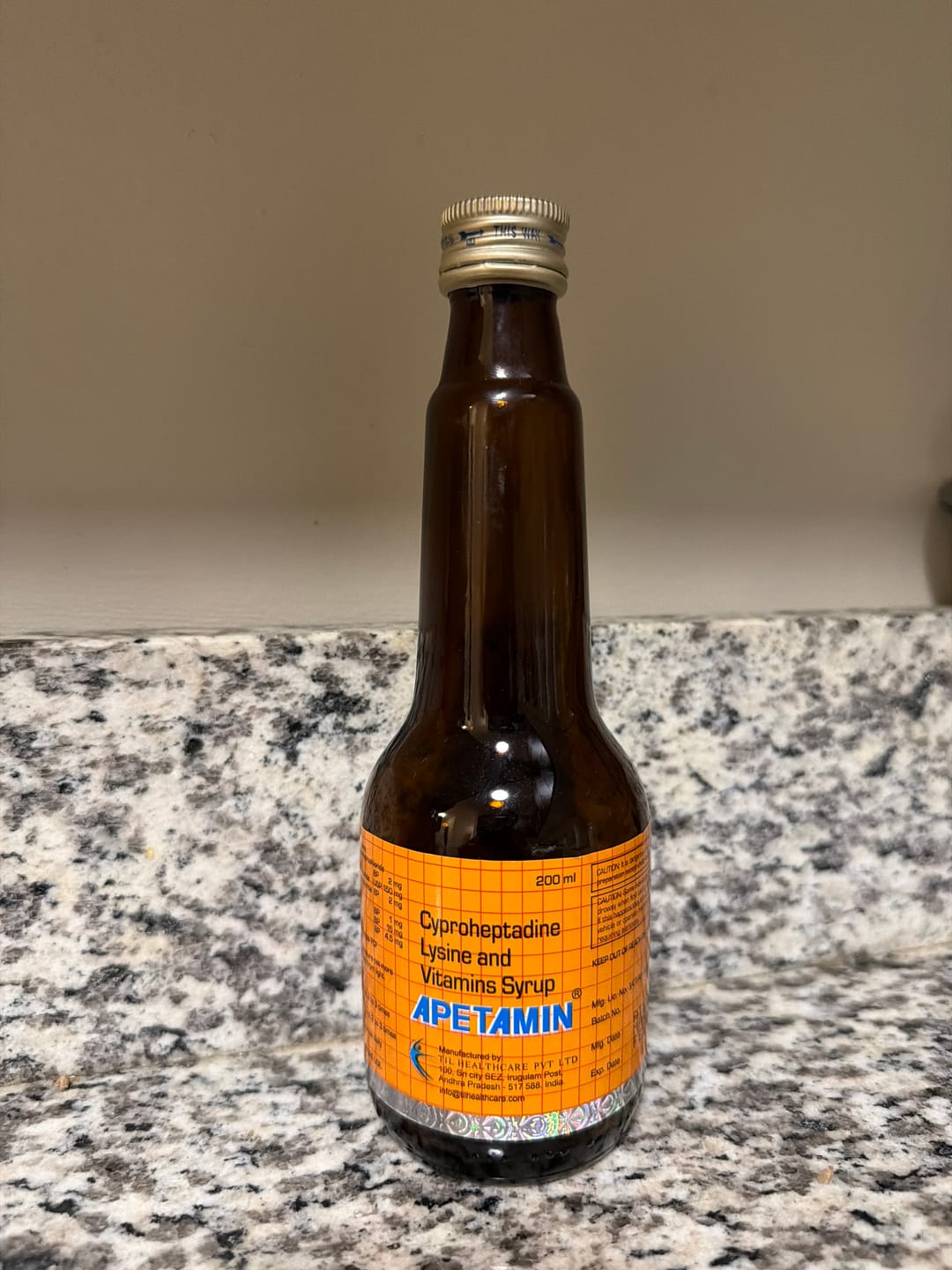 Customer photo review of Apetamin Syrup For Sale | Fast Shipping