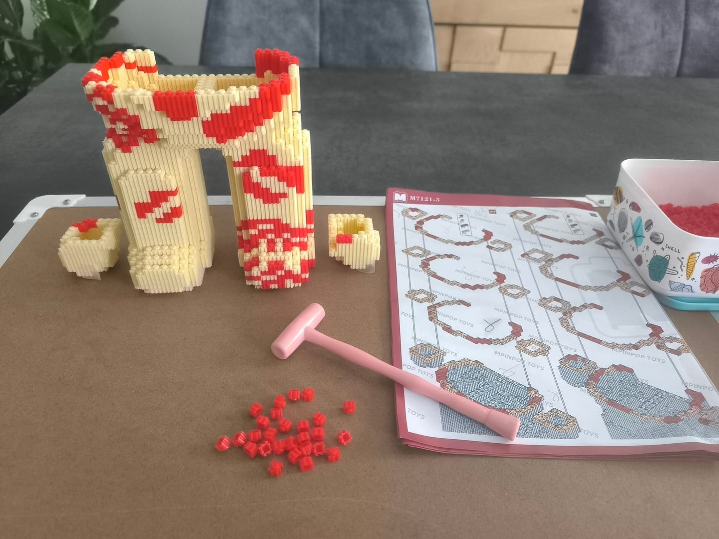 Customer photo review of Pixi Bear™ Ours Géant de 43 cm à Assembler