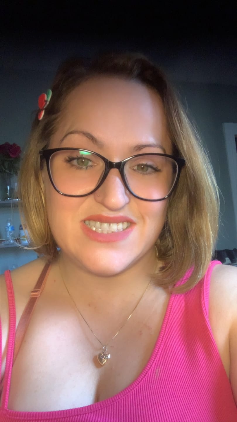 Customer photo review of Daria Eyeglasses