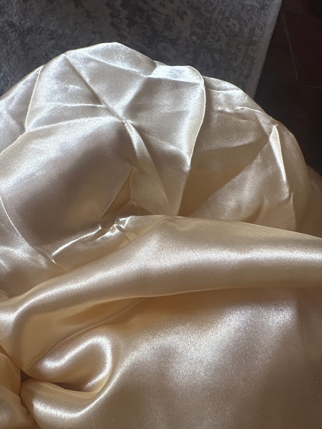 Customer photo review of Draps en Soie Naturelle Soya