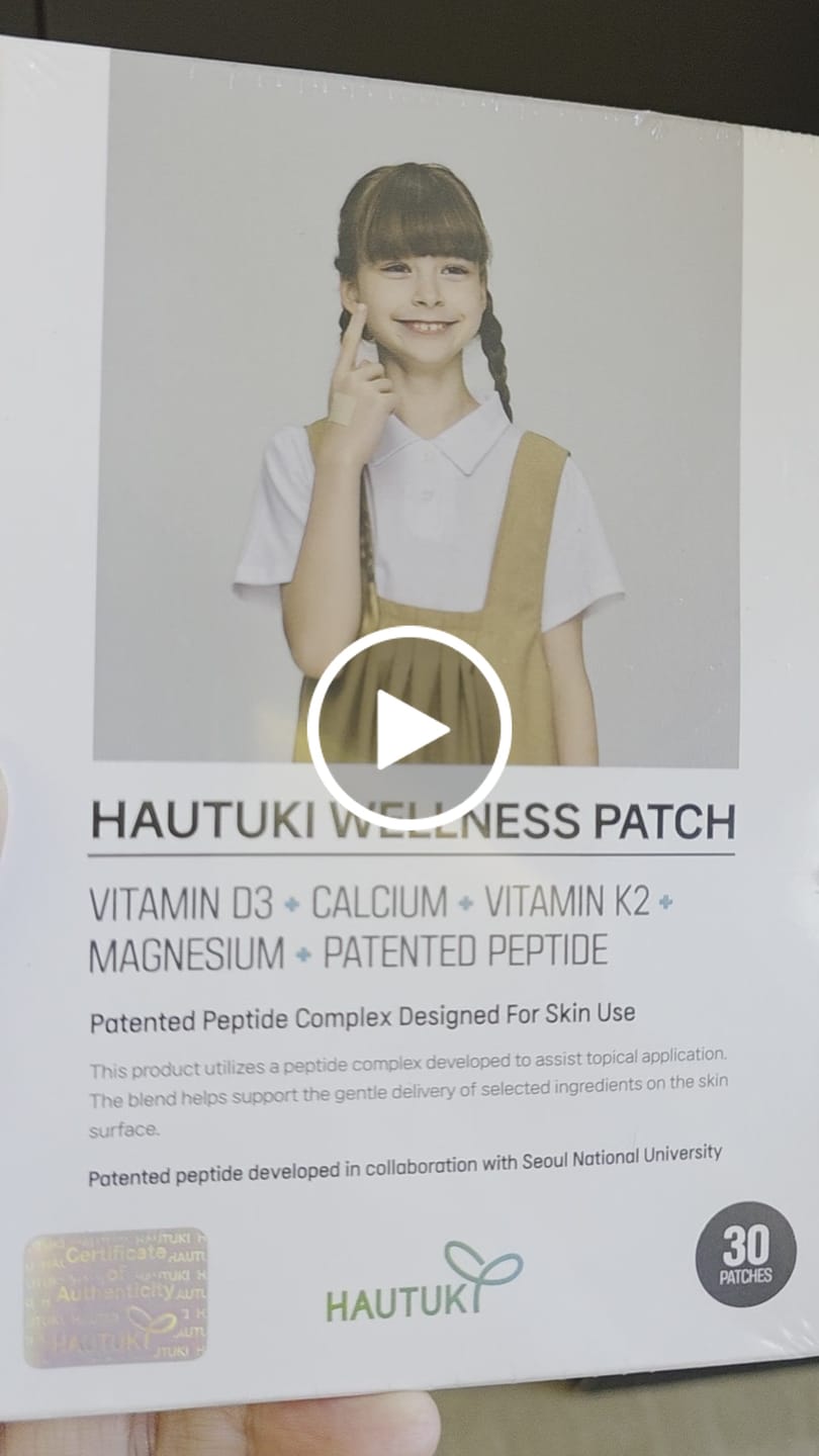 Customer video review of HAUTUKI Wellness Patch - 5 Month Supply (5Box) 40% OFF