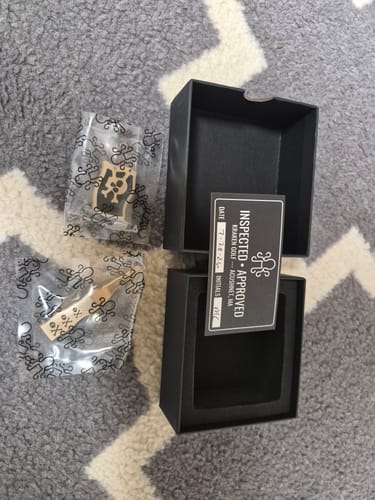 Customer photo review of 🏴☠️ THE BRASS FLAG SET