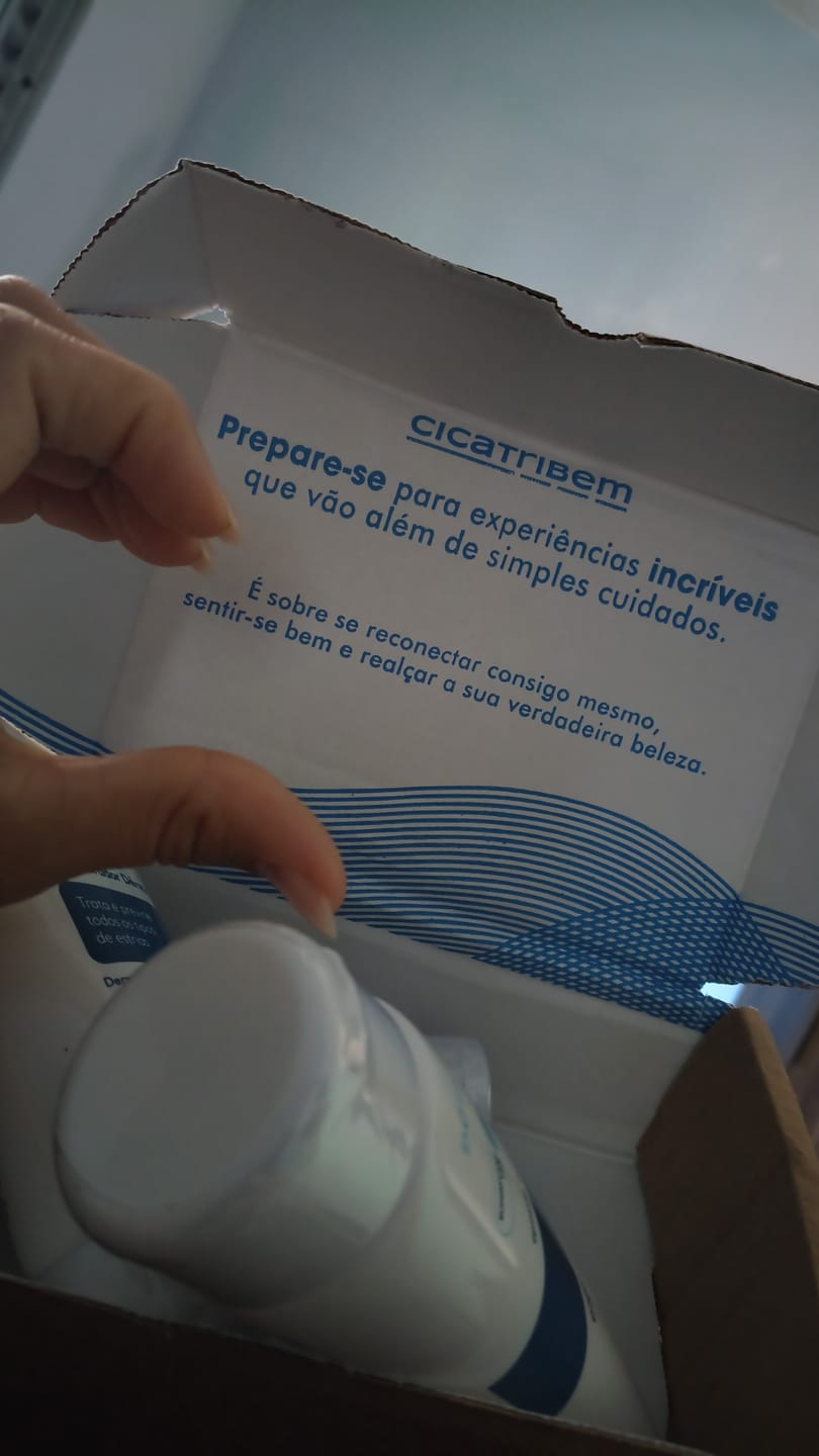 Customer photo review of Creme Antiestrias Regenerador Dérmico