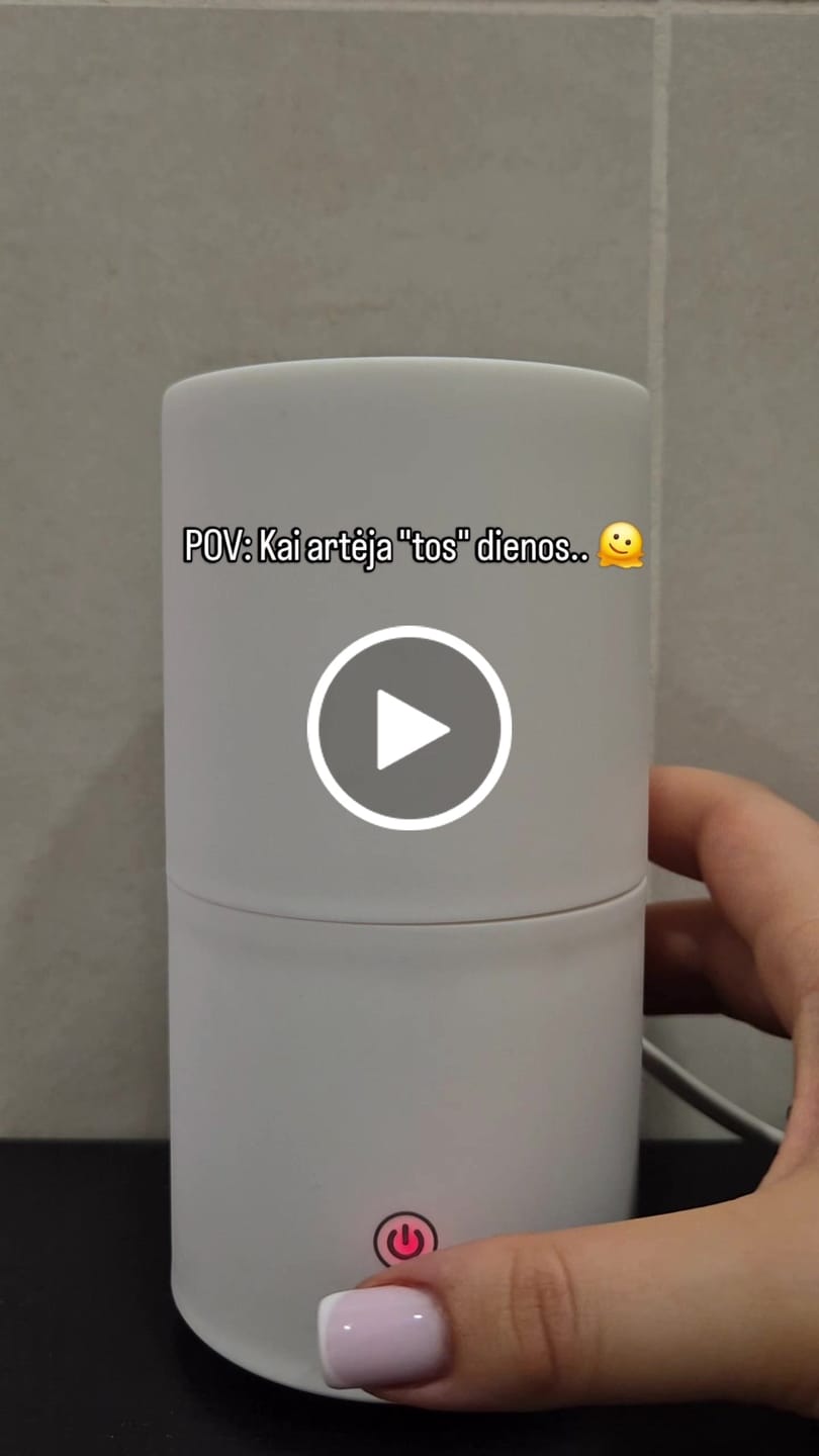 Customer video review of MENSTRUAL CUP FAST STERILIZER