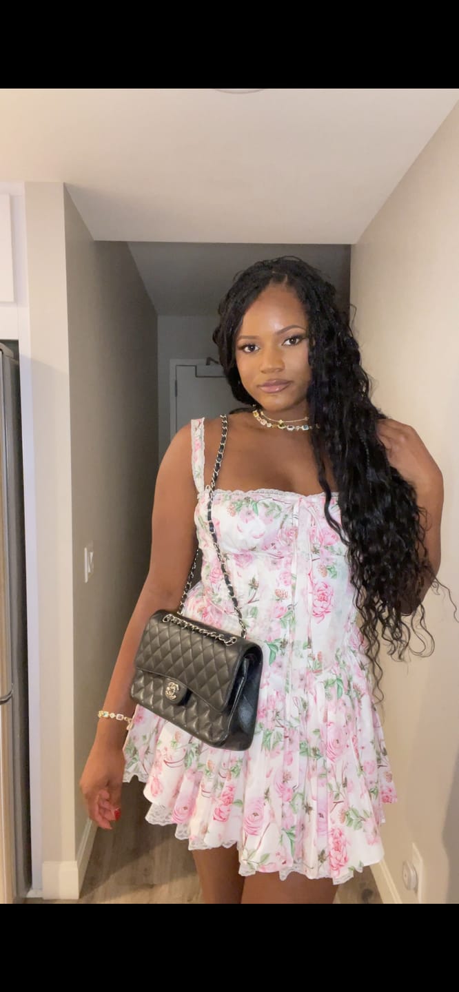 Customer photo review of Double Drawn Burmese Loose Deep Wave Human Braiding Hair