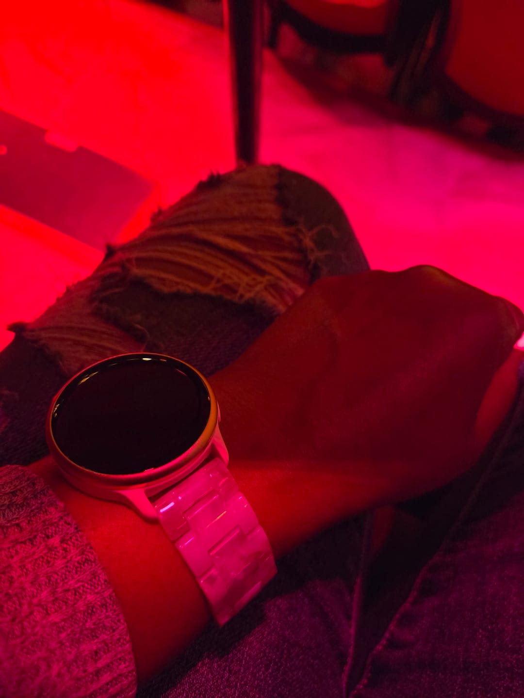 Customer photo review of Garmin Resin Band - Sleek QuickFit Design for Style, Comfort