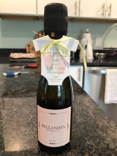 Customer photo review of Bellanima Prosecco Mini Bottles 187ml