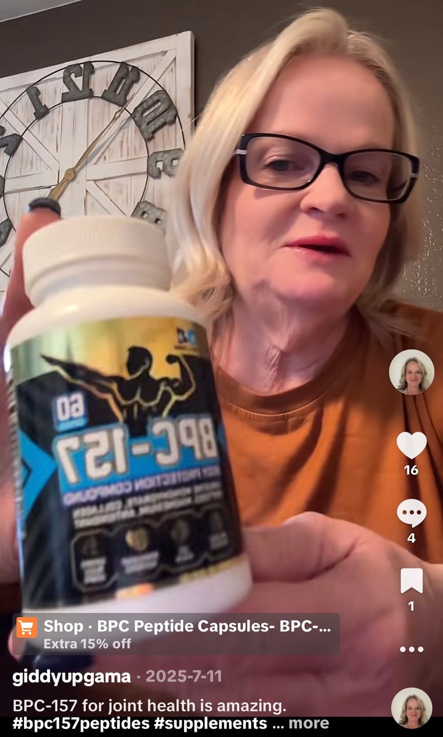 Customer photo review of UNC LABS BPC-157-Body Protection Compound Oral Capsules