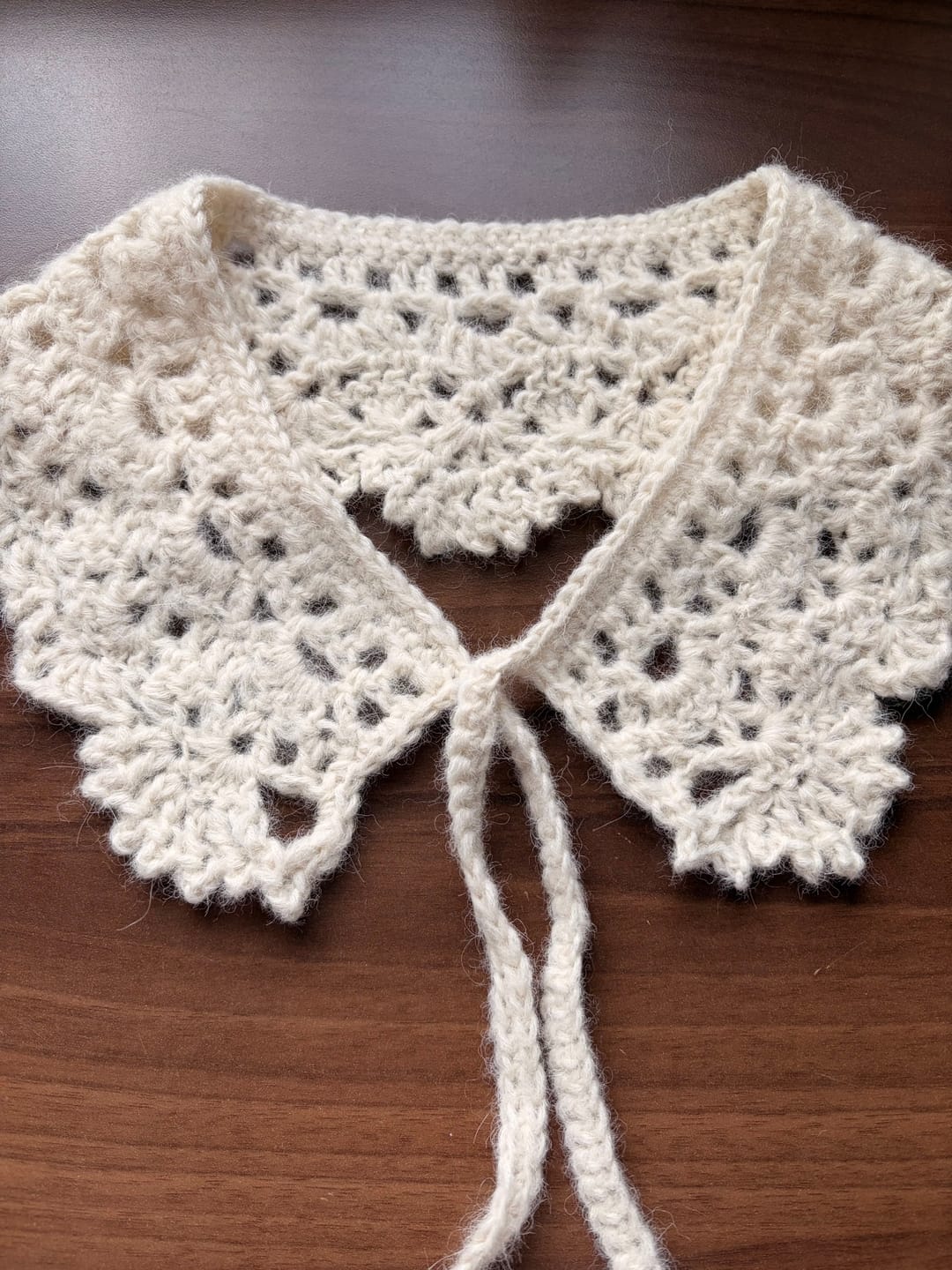 Customer photo review of Häkelanleitung - Camille Collar
