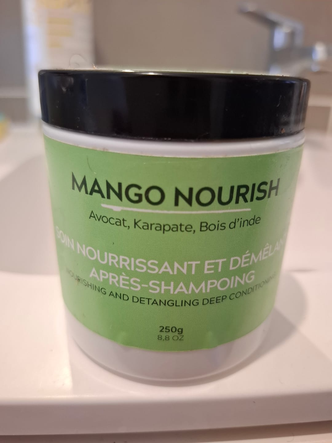 Customer photo review of Soin nourrissant et démêlant après-shampoing - NOURISH